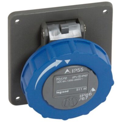 Legrand 051146, HYPRA SOCKET 2P+E 16A 200/250V, 3245060511463