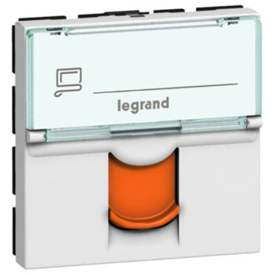 Legrand 076523, RJ45 CAT6 FTP MOSAIC ORANGE SH, 3245060765231