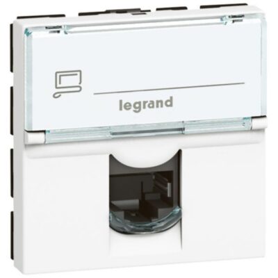 Legrand 076592, RJ45 CAT6 FTP 90  MOSAIC BLANC, 3245060765927