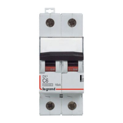 Legrand 409217, DX3 2P C6 10000A/16KA, 3245064092173
