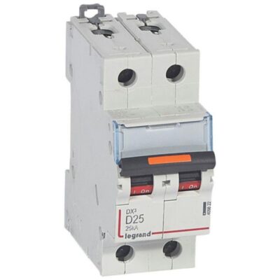 Legrand 409822, DX3 2P D25 25KA, 3245064098229