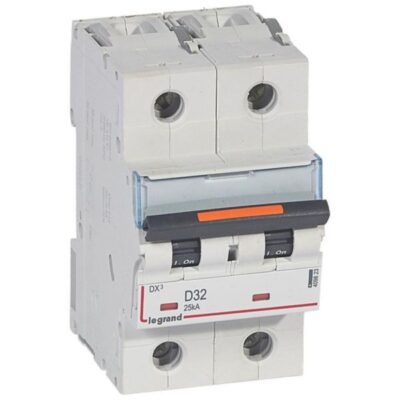 Legrand 409823, DX3 2P D32 25KA, 3245064098236