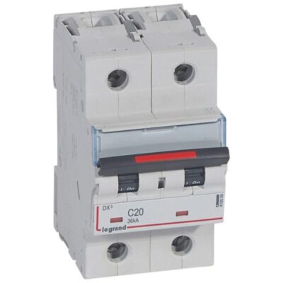 Legrand 410009, DX3 2P C20 36KA, 3245064100090