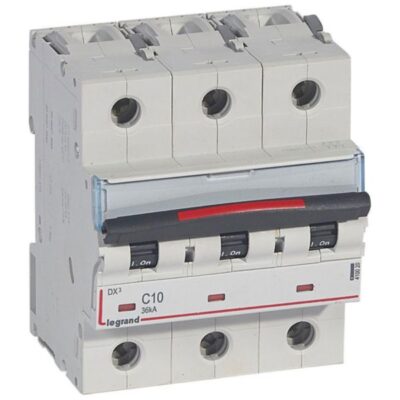 Legrand 410020, DX3 3P C10 36KA, 3245064100205