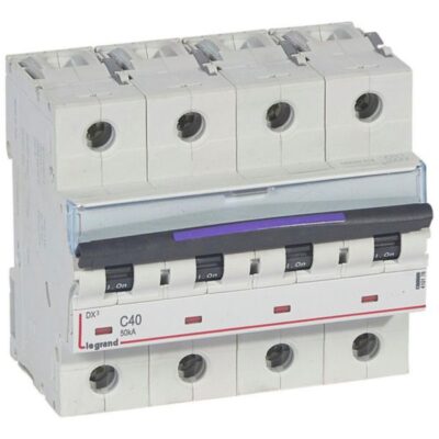 Legrand 410178, DX3 4P C40 50KA, 3245064101783