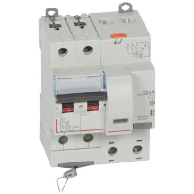 Legrand 411158, DX3 2P C16 6000A AC 30MA 4M, 3245064111584