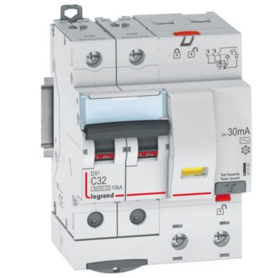 Legrand 411161, DX3 2P C32 6000A AC 30MA 4M, 3245064111614