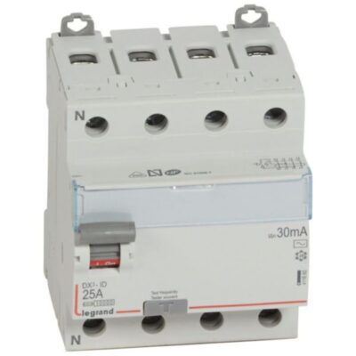 Legrand 411660, DX3-ID 4PL 25A AC 30MA, 3245064116602