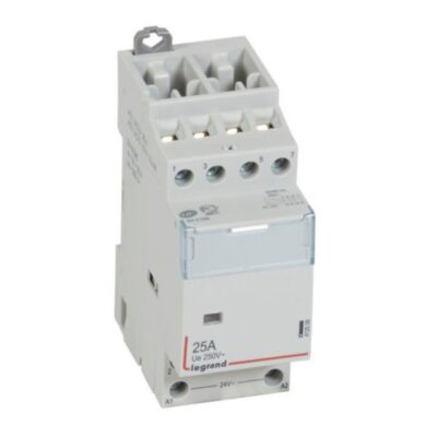 Legrand 412509, CX3-POW CON 25A 2N0+2NC 24V, 3245064125093