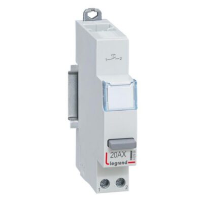 Legrand 412908, CX3 P.BUTTON 1NO 20AX, 3414970531407
