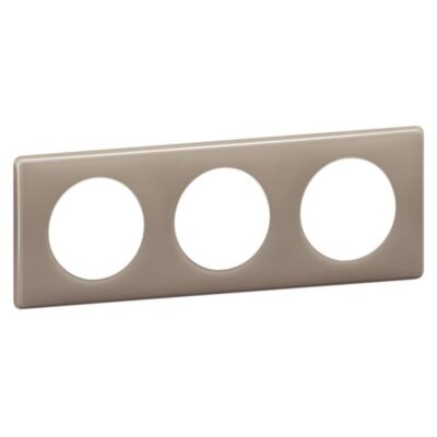 Legrand 066613, Celiane 3M plate Pebble, 3414971184206