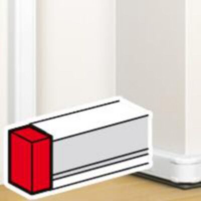 Legrand 075611, END CAP TRK MOSAIC 50X80, 3245060756116