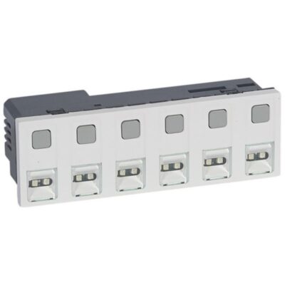 Legrand 076657, PRMOSAIC 6WAY DISPLAY UNIT TBT, 3245060766573