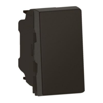 Legrand 079101L, 10AX 2W 1M MAT BLACK, 3414971579033