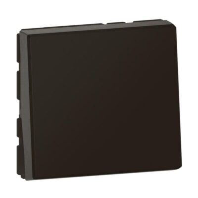 Legrand 079111L, 10AX 2W 2M MAT BLACK, 3414971579064