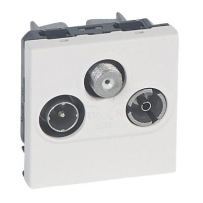 Legrand 079296, PRMOSAIC TV/RD/SAT SOCKET ALU, 3245060792961