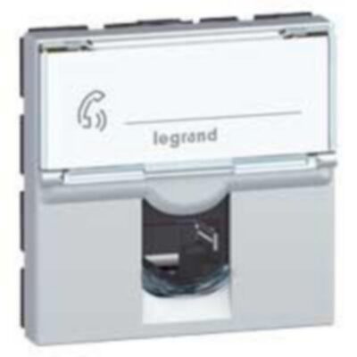 Legrand 079464, RJ45 CAT6 UTP MOSAIC 2 M ALU, 3245060794644