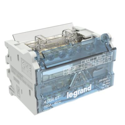 Legrand 400401, LEXIC DIST. BLOCK 2P 100A 4M, 3414971978423