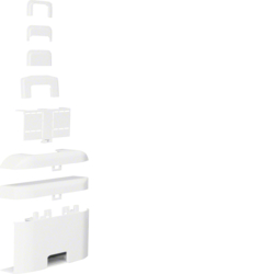 Hager ATA205089016, T piece,ATEHA,20x50,traffic white, 4012740878319