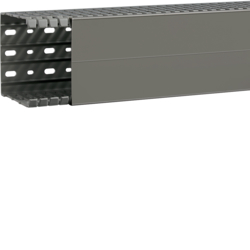 Hager BA7A100100, slottet panel trunking BA7A 100x100,grey, 4012740878319