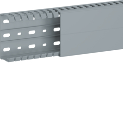 Hager BA7A40080, slottet panel trunking BA7A 40x80, grey, 4012740878319