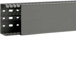 Hager BA7A60100, slottet panel trunking BA7A 60x100, grey, 4012740878319