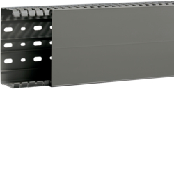 Hager BA7A60120, slottet panel trunking BA7A 60x120, grey, 4012740878319