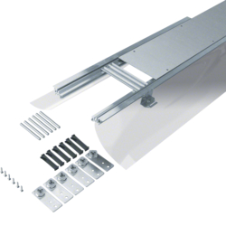Hager BKF200065, floor duct w. foil 200 65-110 dry care, 4012740878319