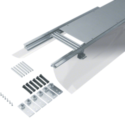 Hager BKF250065, floor duct w. foil 250 65-110 dry care, 4012740878319