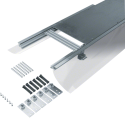 Hager BKF300145, floor duct w. foil 300 145-190 dry care, 4012740878319