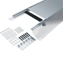 Hager BKF400045, floor duct w. foil 400 45-70 dry care, 4012740878319