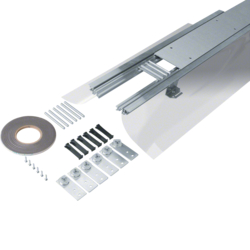 Hager BKFD150065, floor duct w foil 150 65-110 f sealing, 4012740878319