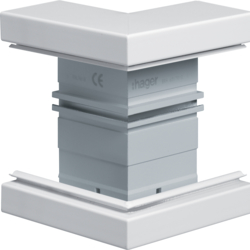 Hager BRA651703B9016, External corner BRA68x170mm lid 120mm tw, 4012740878319