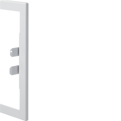 Hager BRA65210WB9016, Flange,steel traffic white, 4012740878319