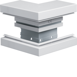 Hager BRA8513039016, External corner BRA 85x130mm lid 80mm tw, 4012740878319