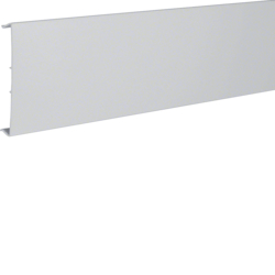 Hager BRH7013227035, BRH 70132/2 Grey  7035 Trunking lid, 4012740878319