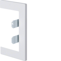 Hager BRP65100W9010, Flange,steel, 4012740878319