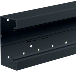 Hager BRP6513019011, Trunking base,65130,black, 4012740878319
