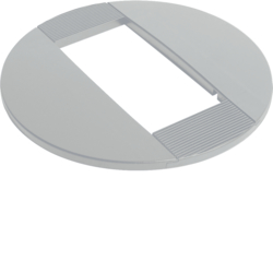 Hager DAC2457035, rosette, light grey, 4012740878319