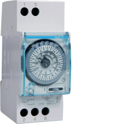 Hager EH210, Daily time switch with clock hands 2M, 3250612282104