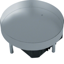 Hager EKR0600BL2, cassette stainless steel R06 bl ht 43mm, 4012740878319