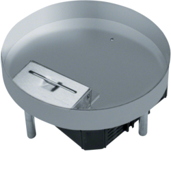 Hager EKR0600LE2, cassette stainless steel R06 co ht 43mm, 4012740878319