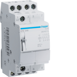 Hager EPE546, Latching relay 3NO+1NC 230V, 3250612364947