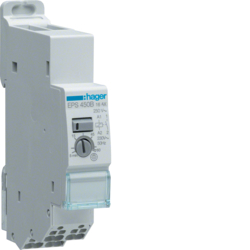 Hager EPS450B, Elec. latching relay with delay timer, 3250612364268