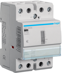 Hager ERC240S, Humfree Override Cont. 40A, 2NO, 230V, 3250612400270