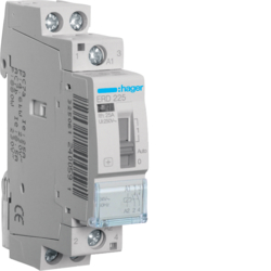 Hager ERD225, Override Contactor 25A, 2NO, 24V, 3250612400591
