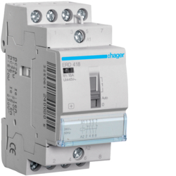 Hager ERD418, Relay 16A, 2NO+2NC, 24V, 3250612400805