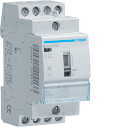 Hager ERD425S, Humfree Override Contactor 25A, 4NO, 24V, 3250612400140