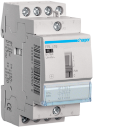 Hager ERL418, Relay 16A, 2NO+2NC, 12V, 3250612400812
