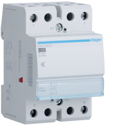 Hager ESC240S, Humfree Contactor 40A, 2NO, 230V, 3250612400287